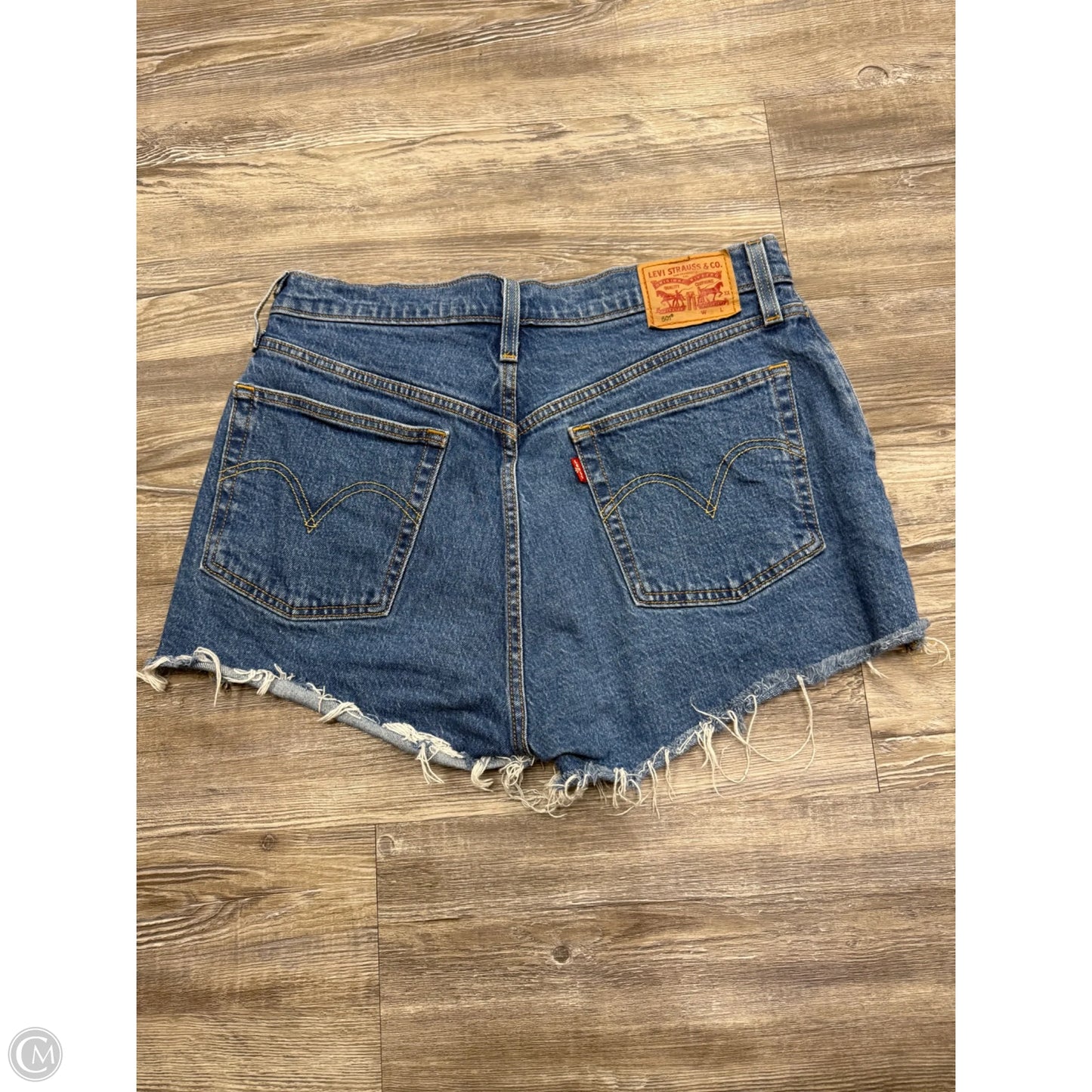 Shorts By Levis In Blue Denim, Size: 10