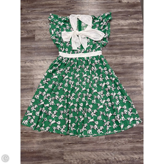 Dress Casual Midi By Unique Vintage In Green, Size: L