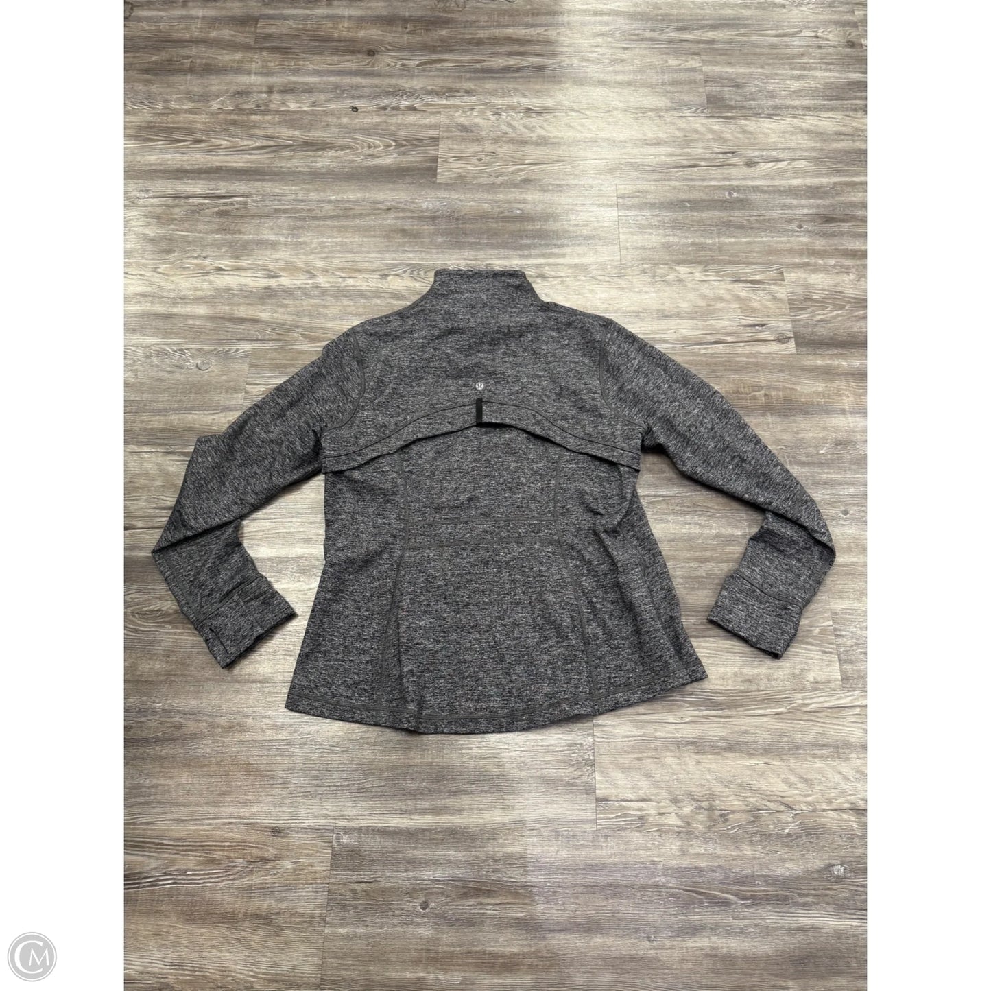 Athletic Jacket By Lululemon In Black, Size: 20