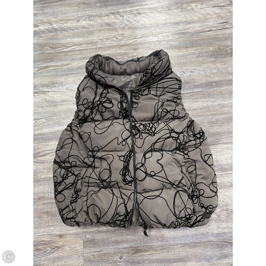Vest Puffer & Quilted By Calvin Klein Performance In Grey, Size: Xl