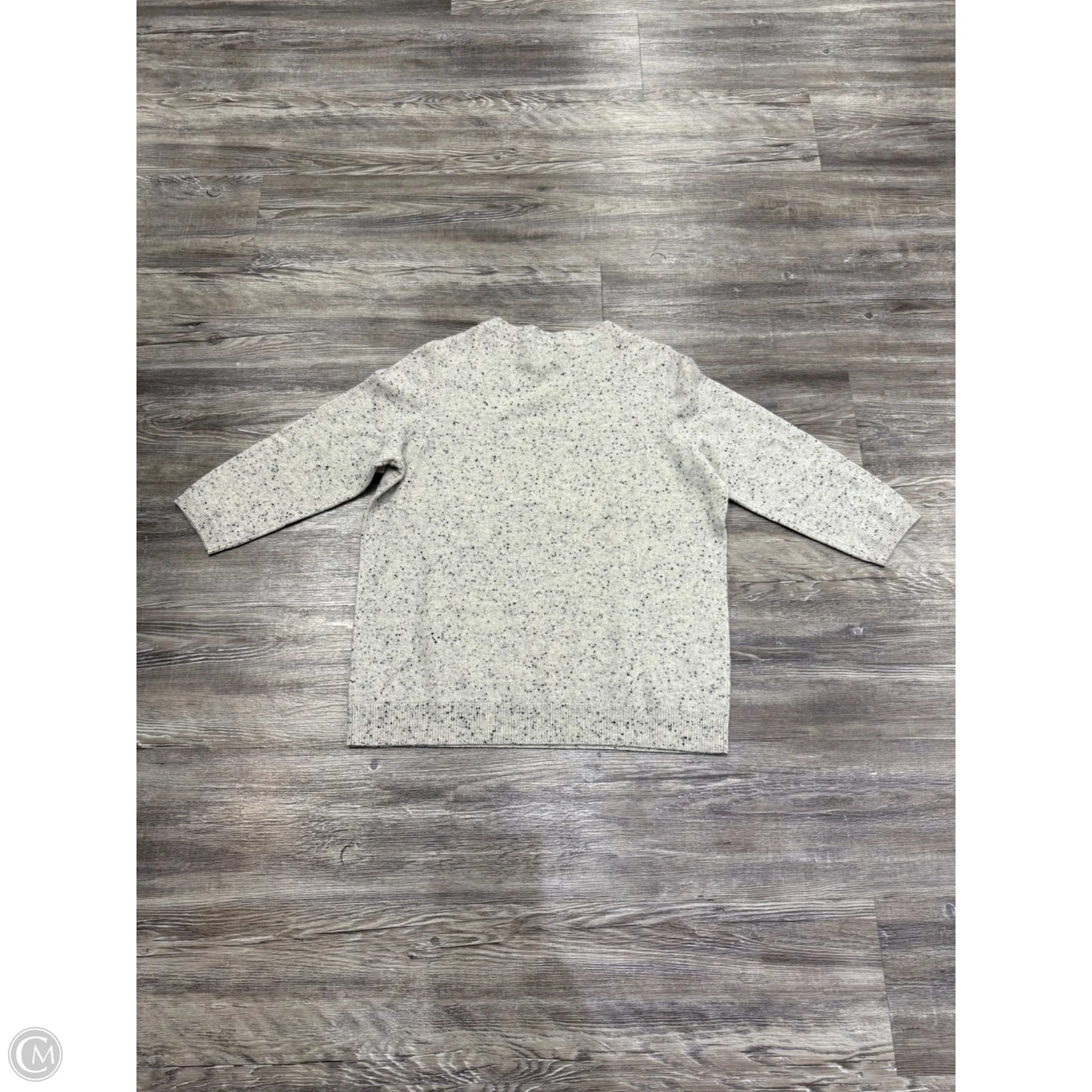 Sweater Cashmere By Talbots In Grey, Size: Xlp