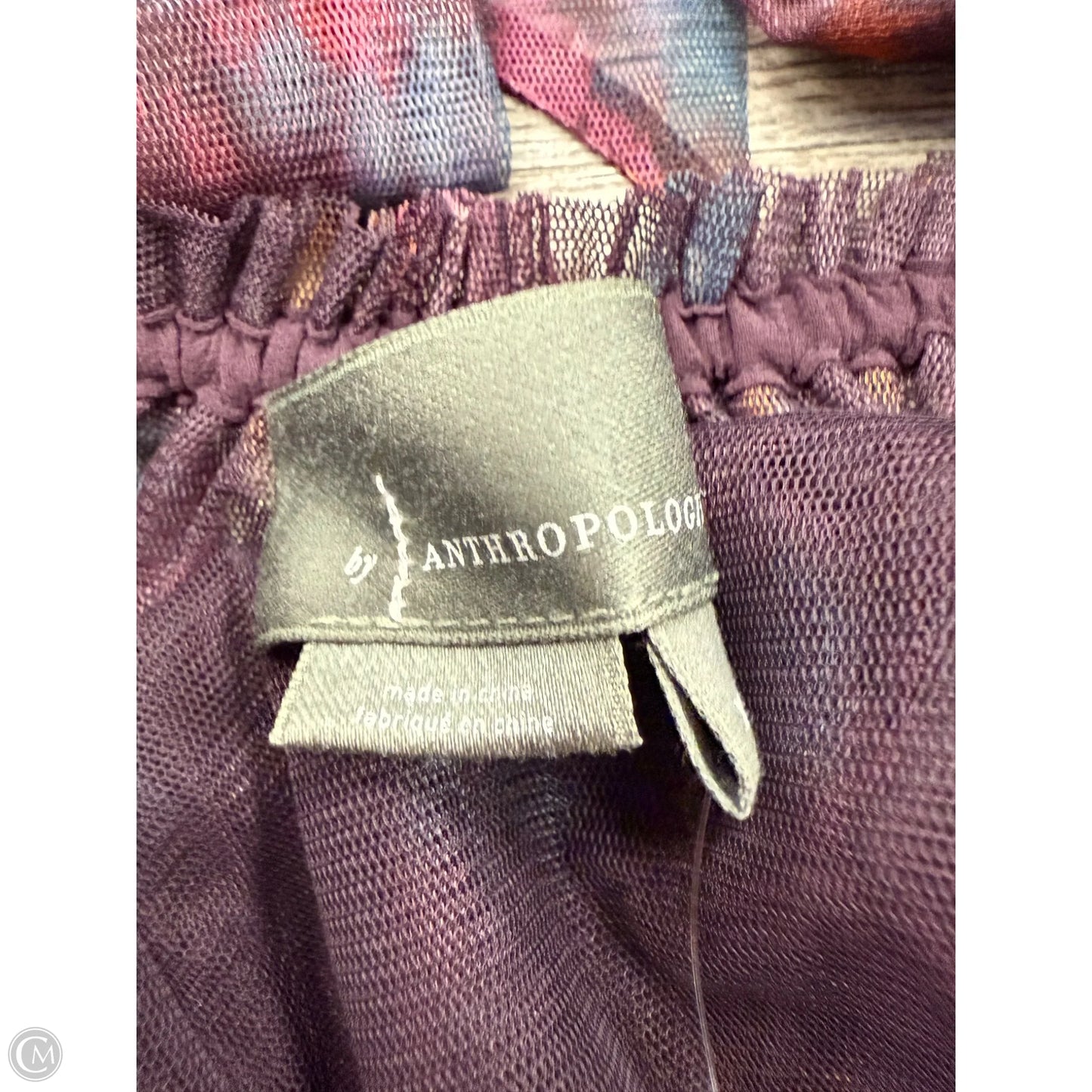 Top Sleeveless By Anthropologie In Purple, Size: Xl