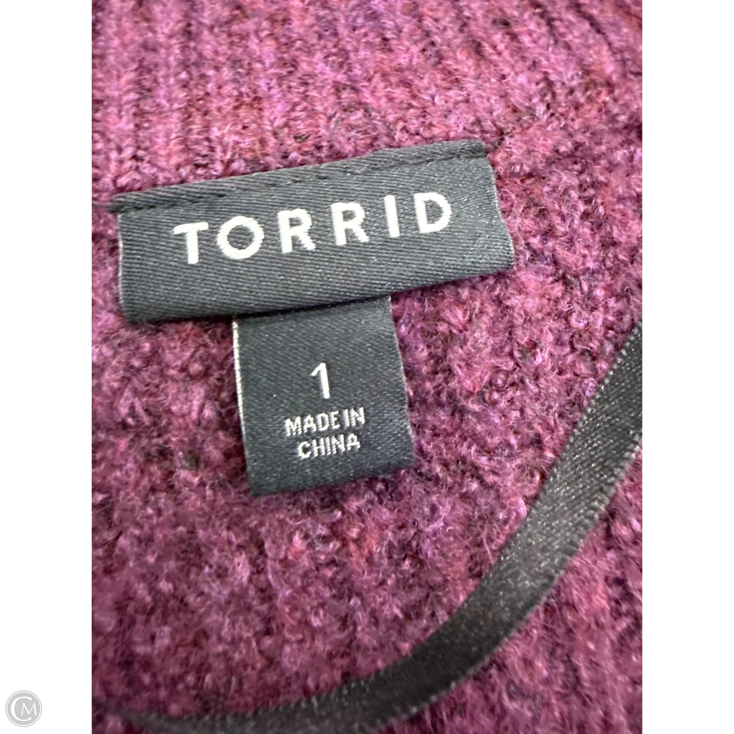 Cardigan By Torrid In Purple, Size: 1x