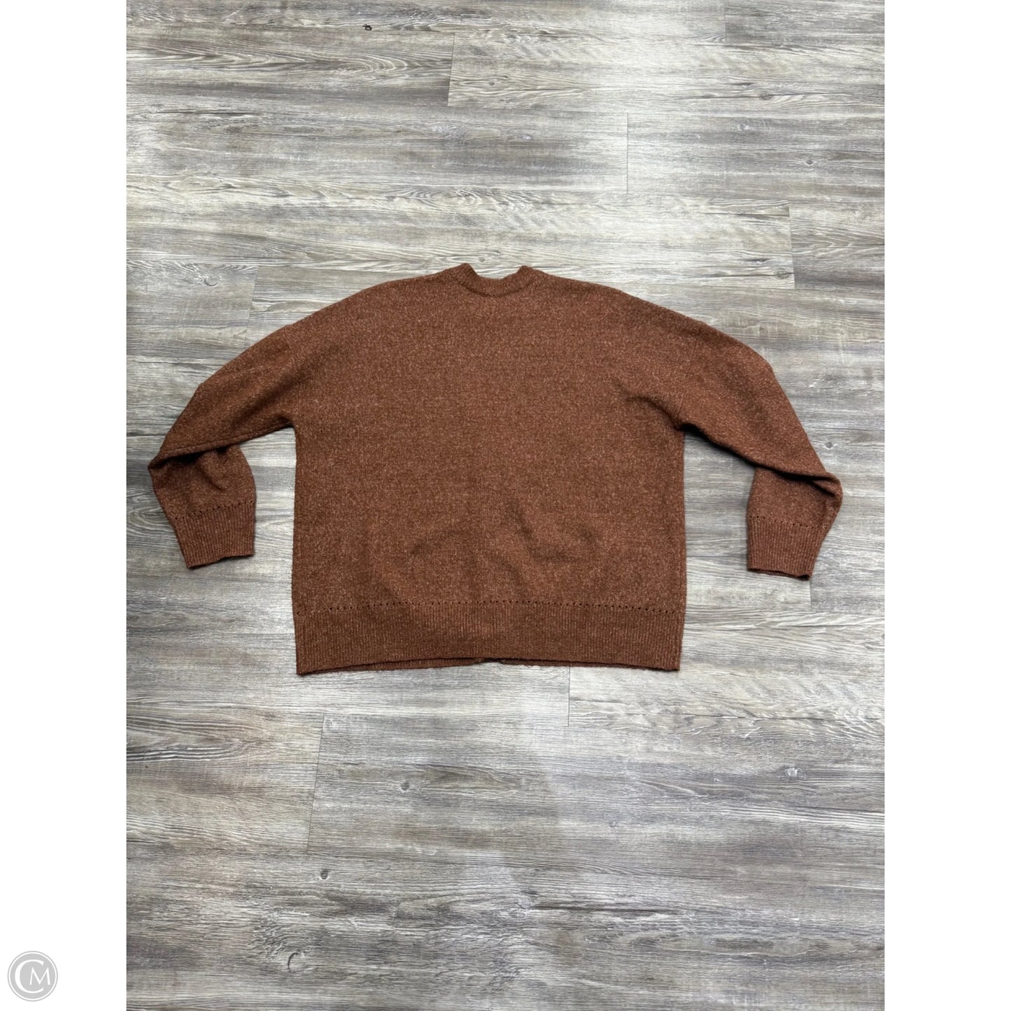 Sweater Cardigan By Torrid In Brown, Size: 1x