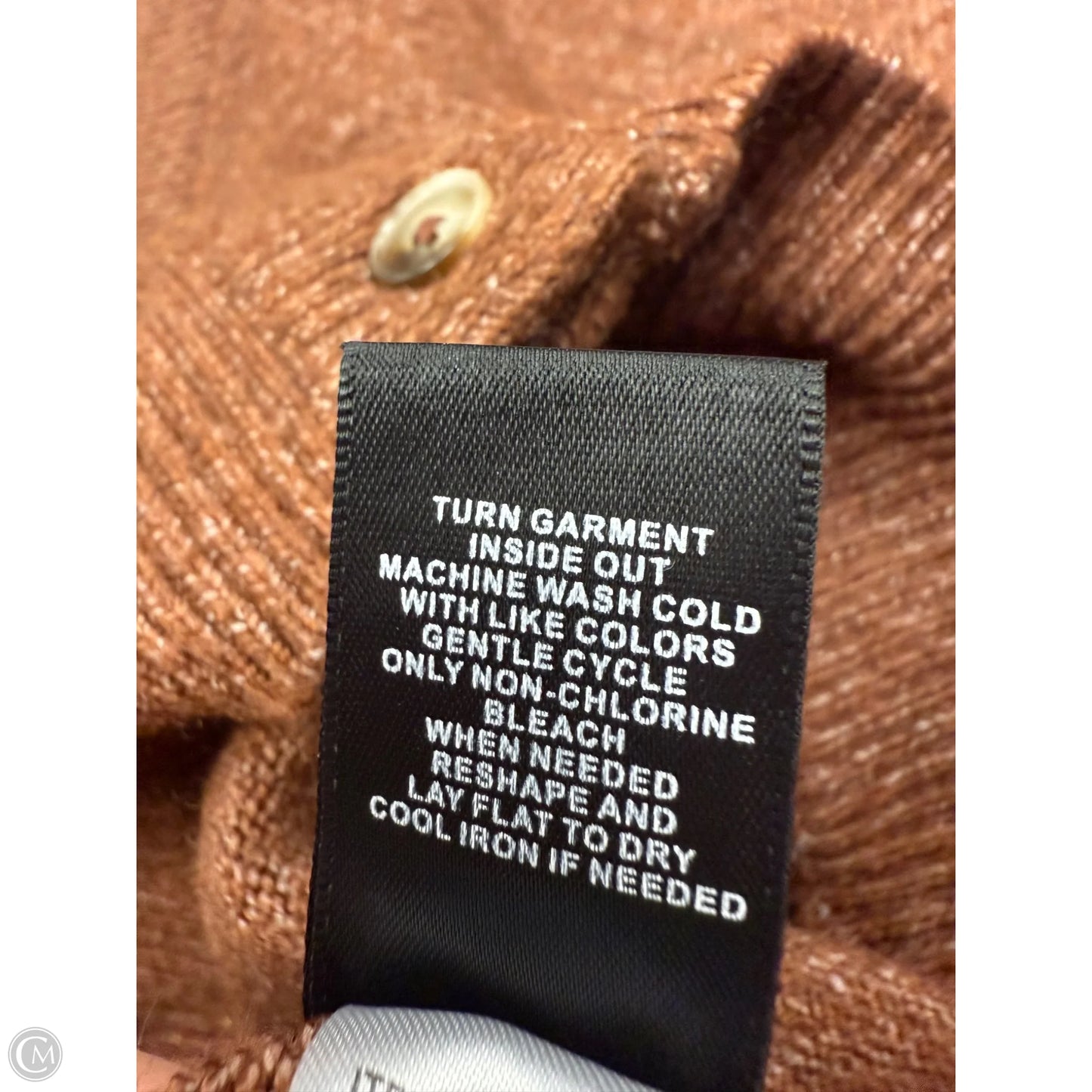 Sweater Cardigan By Torrid In Brown, Size: 1x