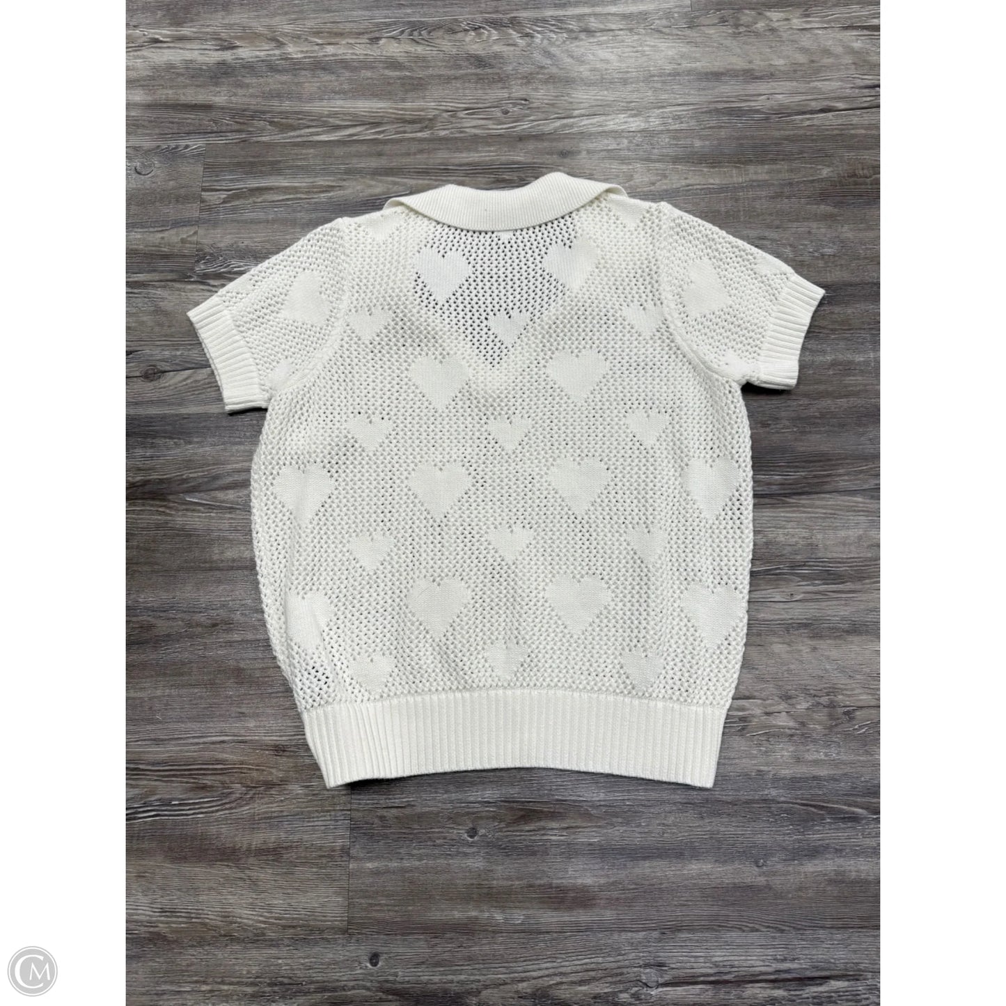 Sweater By Torrid In White, Size: 1x