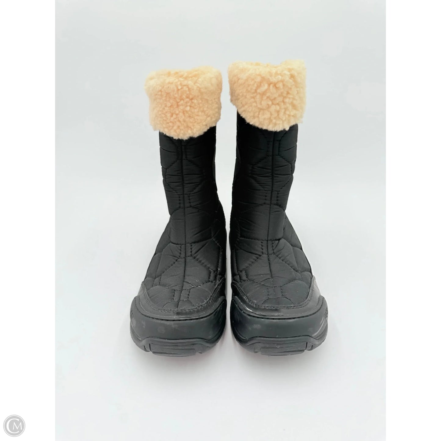 Boots Designer By Ugg In Black, Size: 8