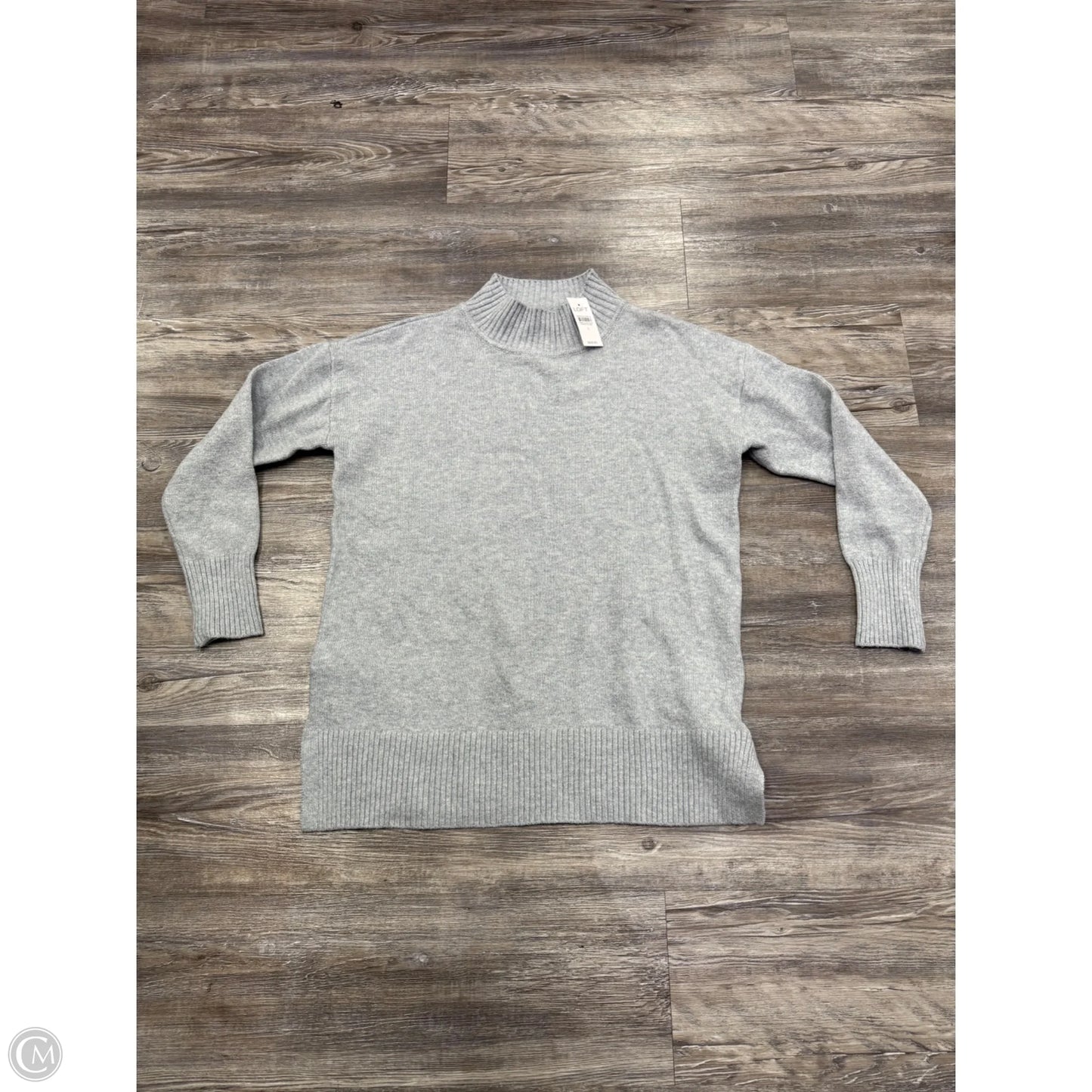 Sweater By Loft In Grey, Size: S