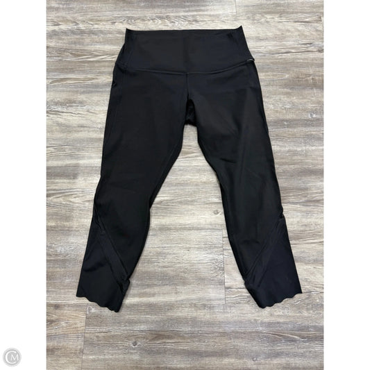 Athletic Leggings By Lululemon In Black, Size: 12