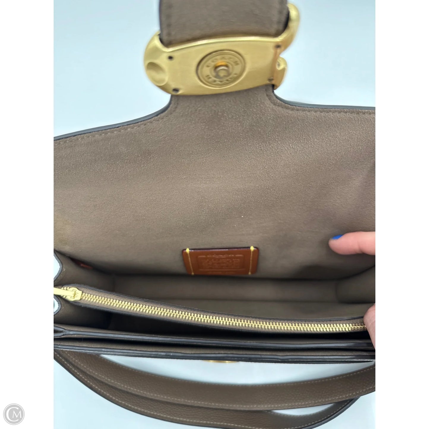 Crossbody Designer By Coach, Size: Small