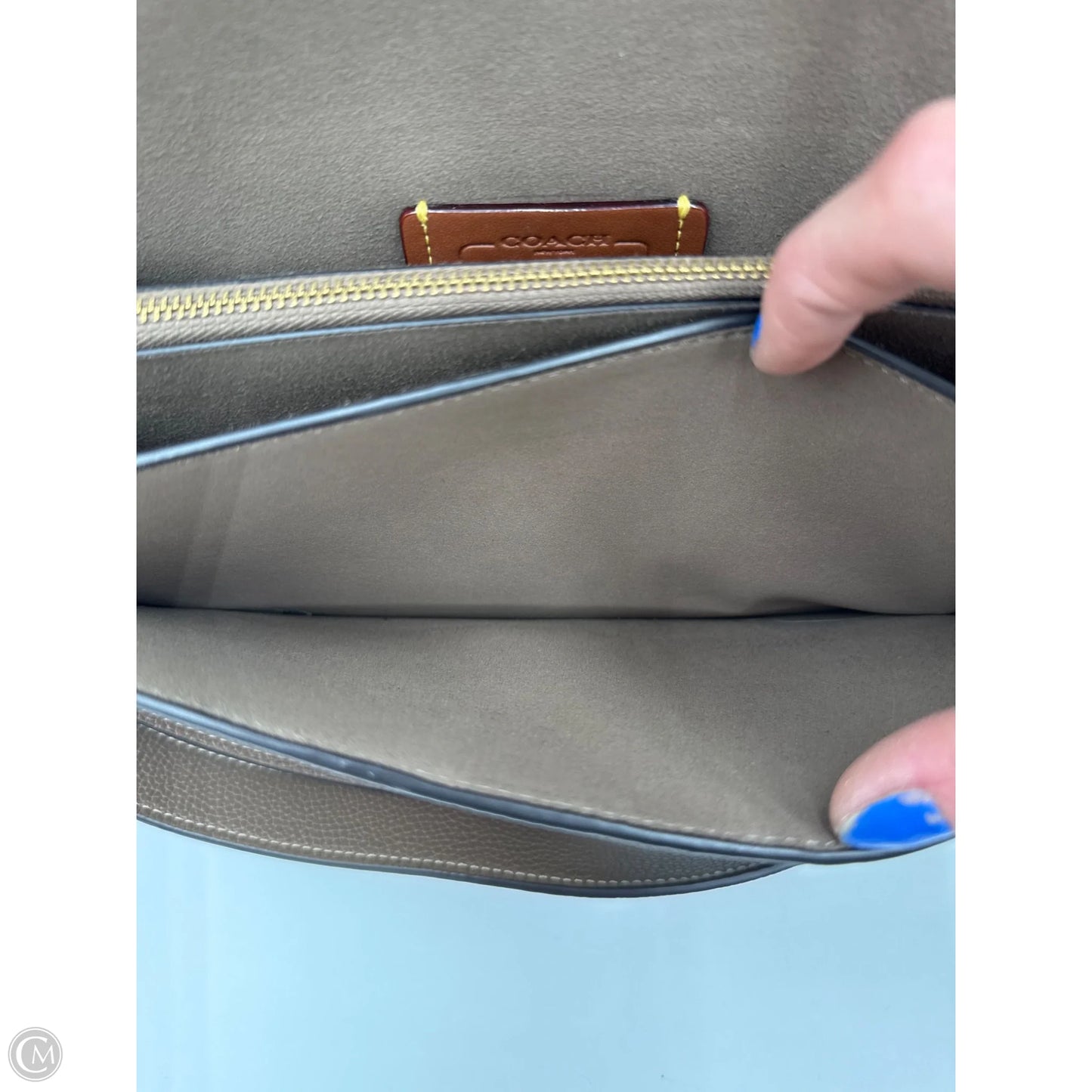Crossbody Designer By Coach, Size: Small