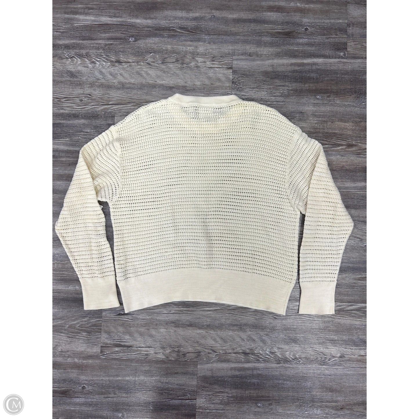 Sweater By Varley In Cream, Size: L