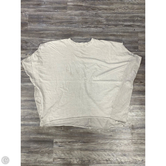 Top Short Sleeve By We The Free In Grey, Size: M