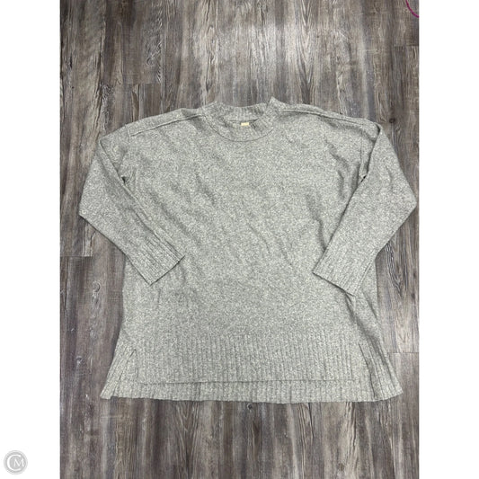 Sweater By Free People In Grey, Size: Xl