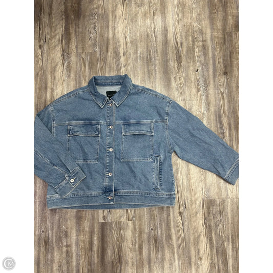 Jacket Denim By Sanctuary In Blue Denim, Size: Xxl