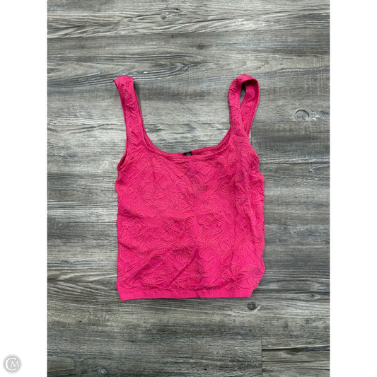 Tank Top By Anthropologie In Pink, Size: Xs