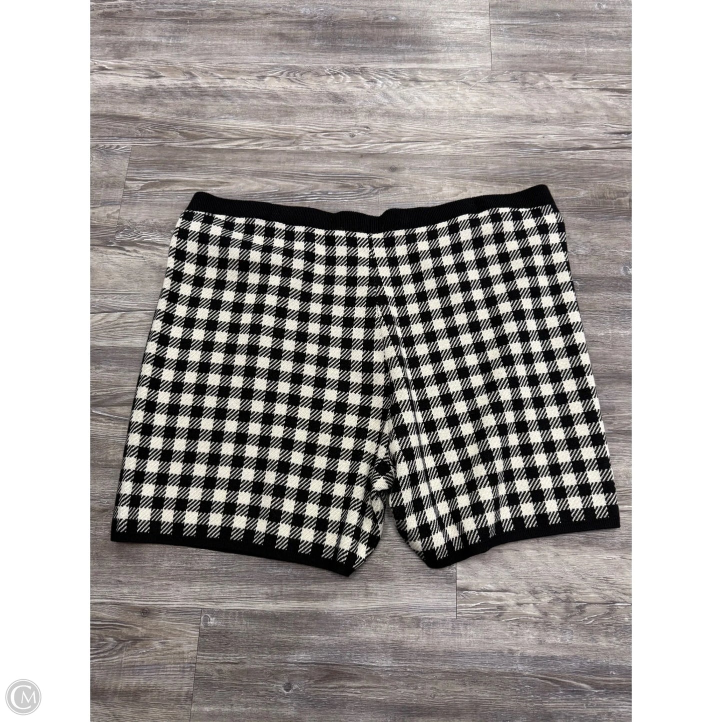 Shorts By Future Collective In Plaid Pattern, Size: 3x