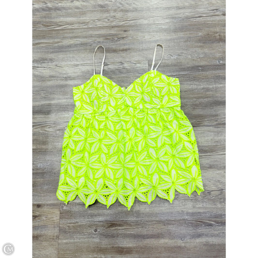 Top Sleeveless Designer By Lilly Pulitzer In Green, Size: S