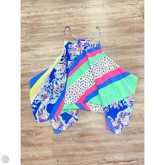 Top Sleeveless Designer By Lilly Pulitzer In Blue, Size: Xs
