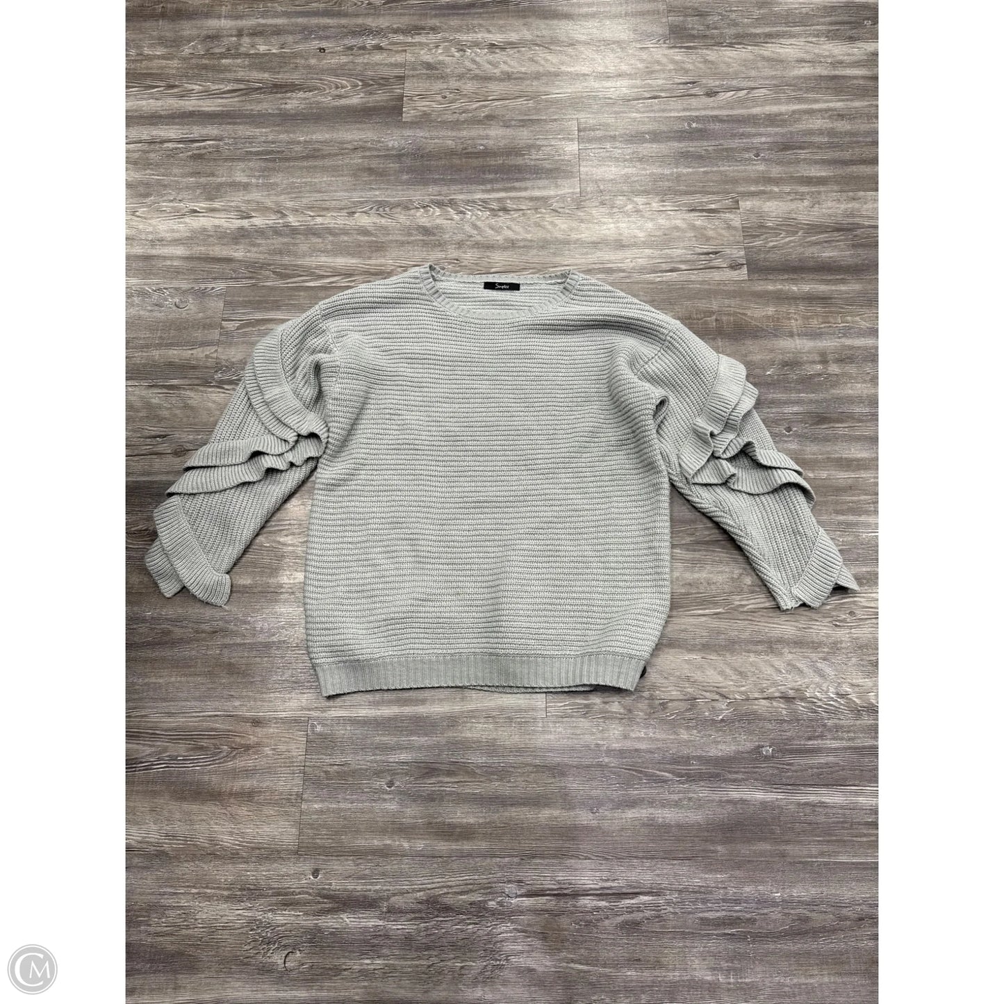 Sweater By Simplee In Grey, Size: Osfm