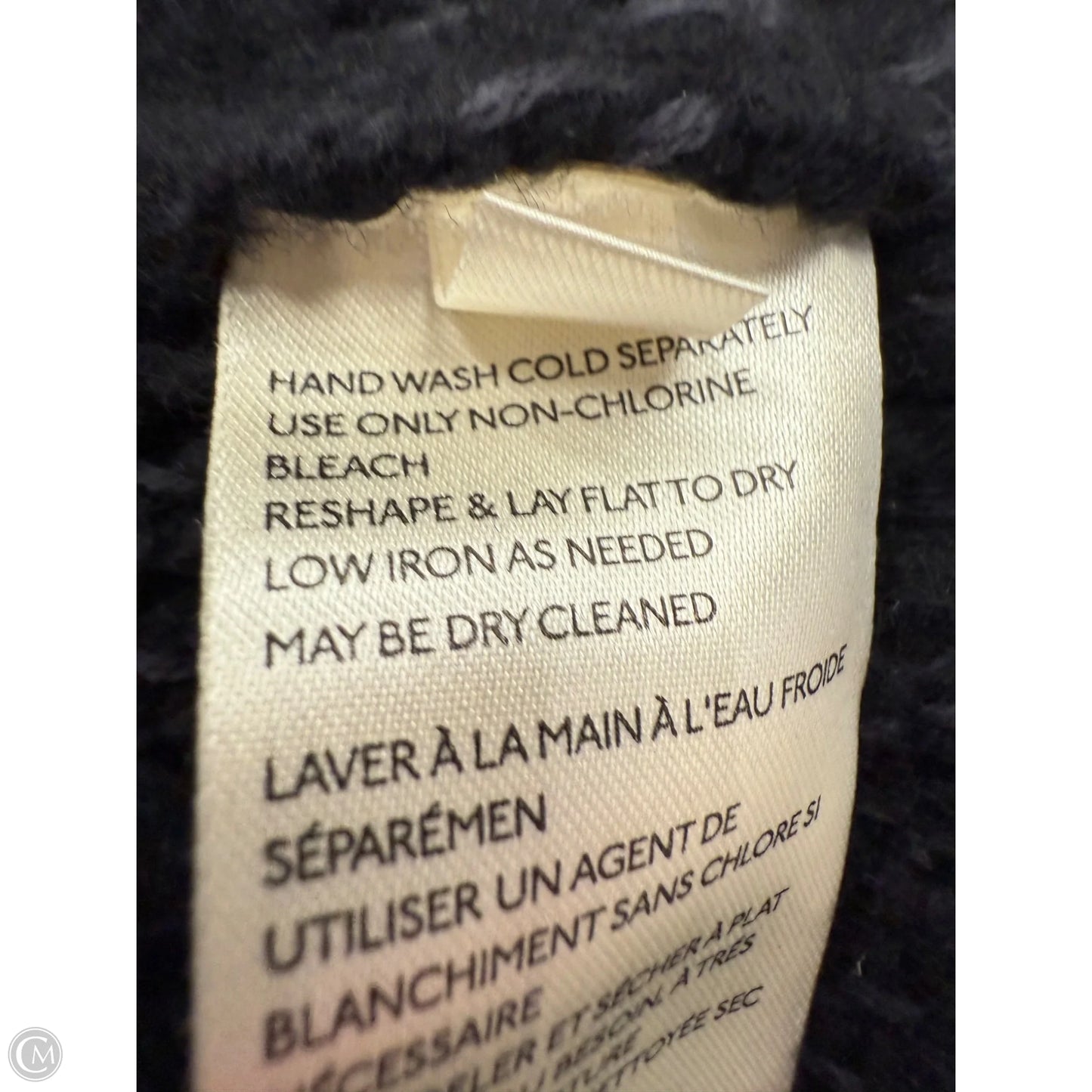 Sweater Cardigan By Free People In Black & Grey, Size: S