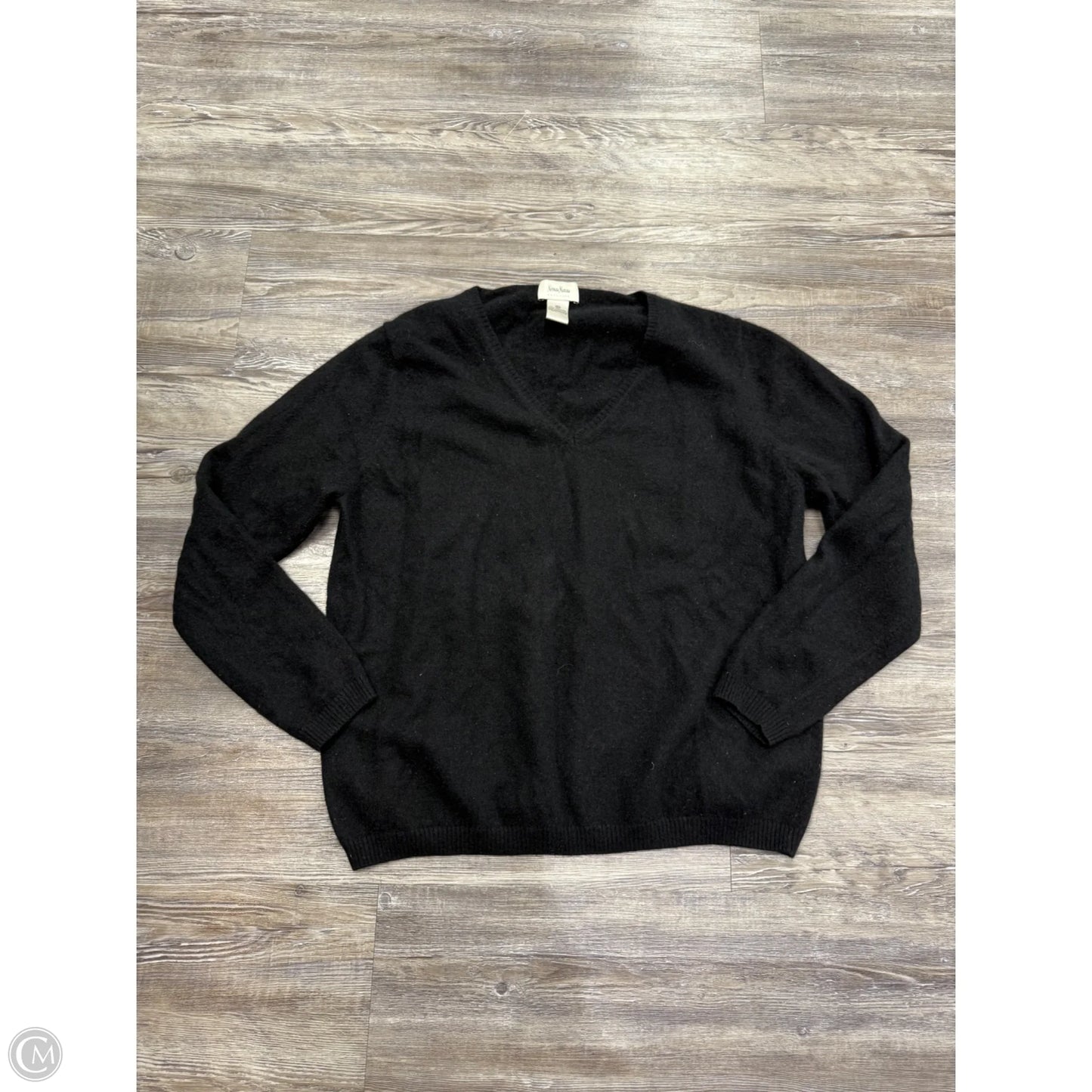 Sweater Cardigan Designer By Neiman Marcus In Black, Size: 2x