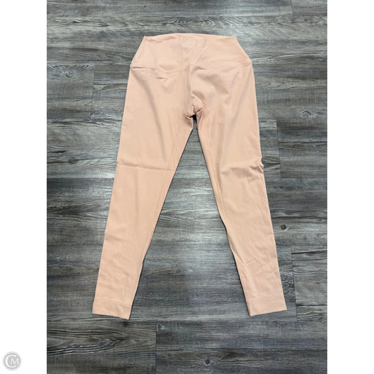 Athletic Leggings Capris By Set Active In Pink, Size: L