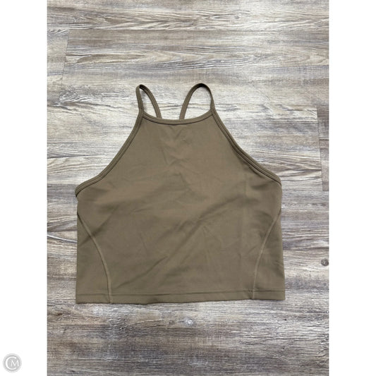 Athletic Tank Top By Lululemon In Green, Size: M