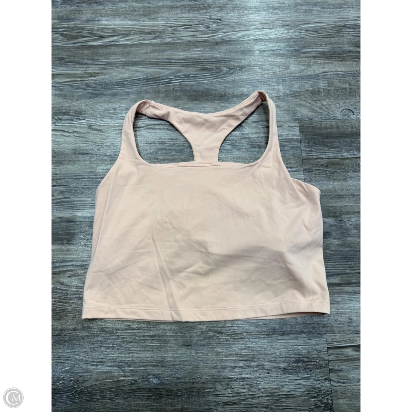 Athletic Tank Top By Set Active In Pink, Size: L