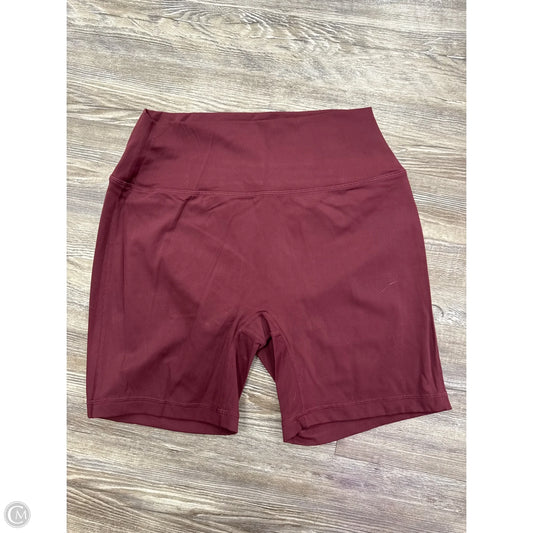 Athletic Shorts By Set Active In Red, Size: L