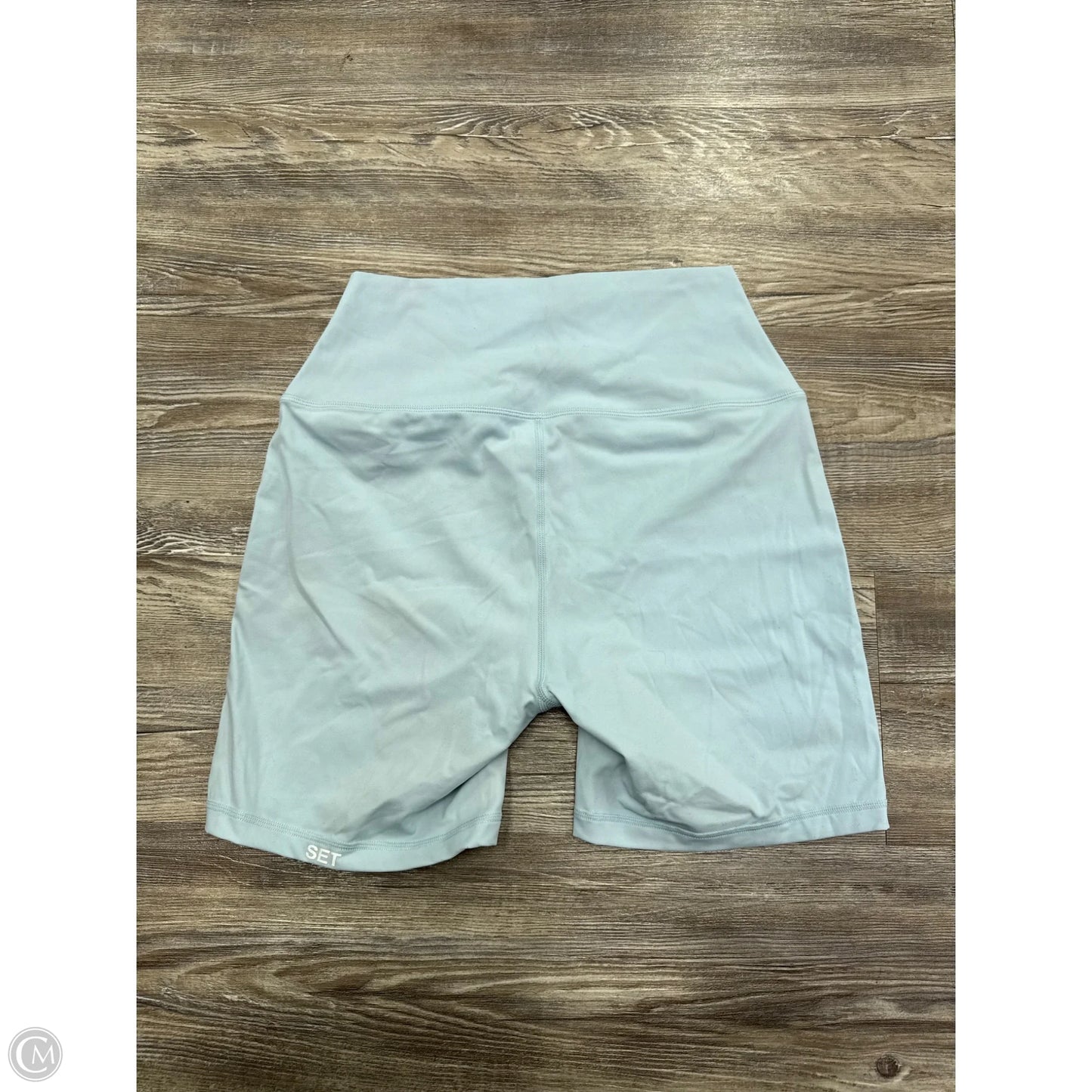 Athletic Shorts By Set Active In Blue, Size: L