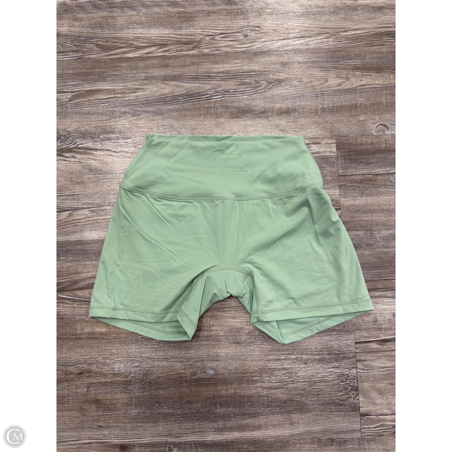 Athletic Shorts By Set Active In Green, Size: L