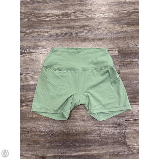 Athletic Shorts By Set Active In Green, Size: L