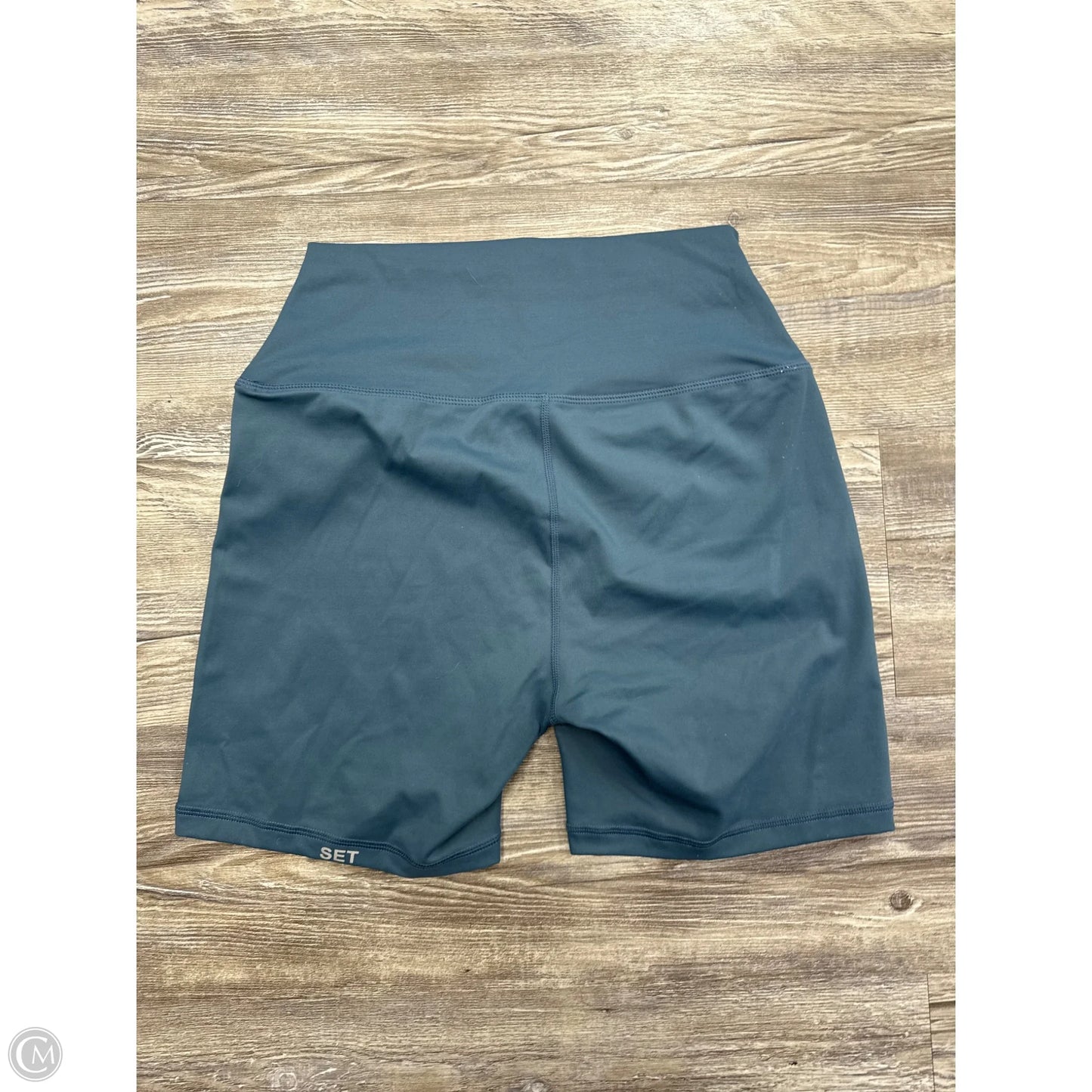 Athletic Shorts By Set Active In Blue, Size: L