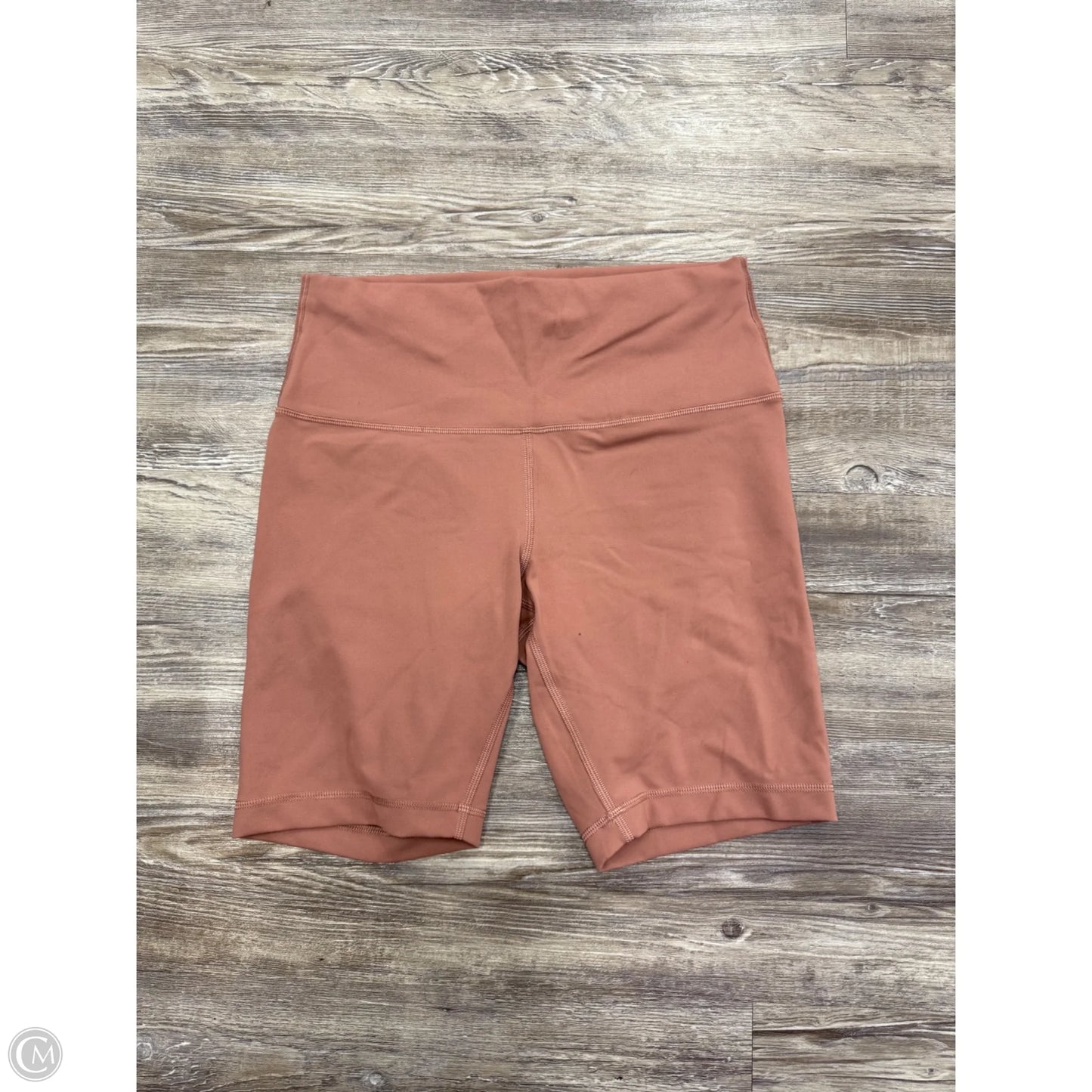 Athletic Shorts By Lululemon In Pink, Size: 10