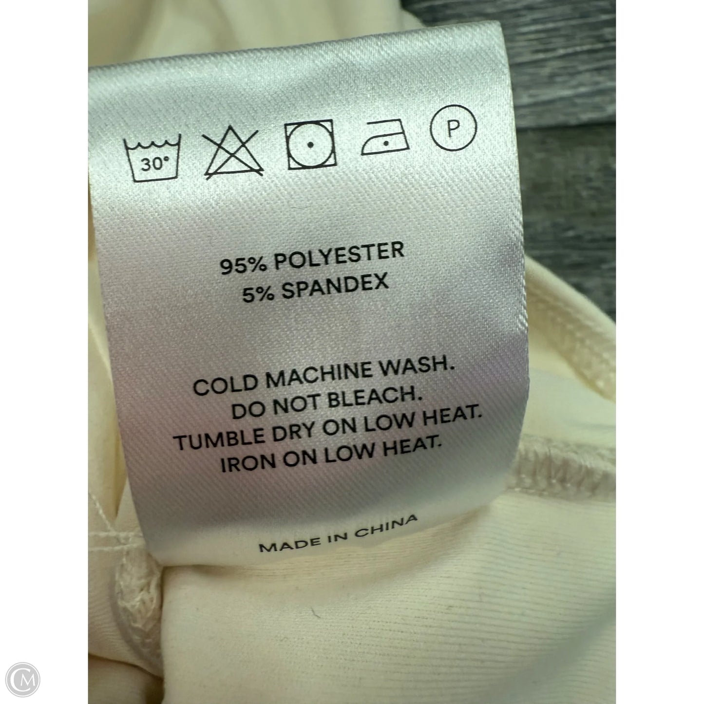 Top Sleeveless By PepperMayo In Cream, Size: 10