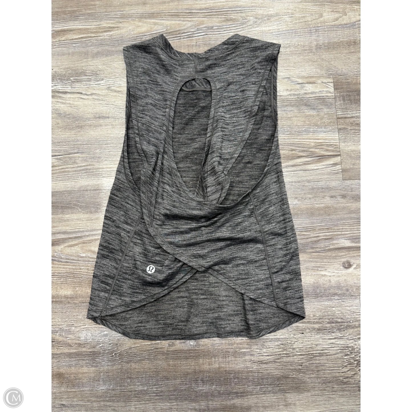 Athletic Tank Top By Lululemon In Grey, Size: Xs