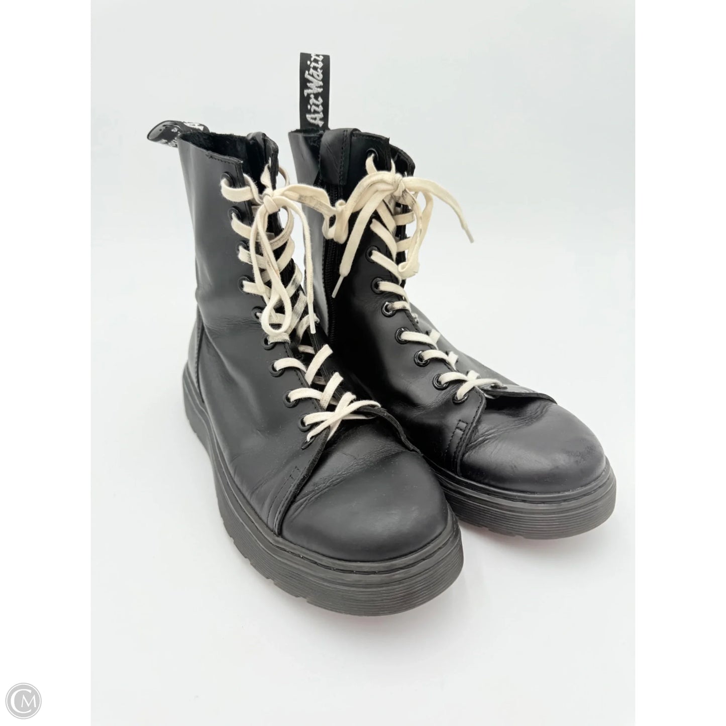 Boots Combat By Dr Martens In Black, Size: 9