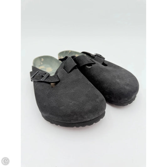 Shoes Flats By Birkenstock In Black, Size: 10