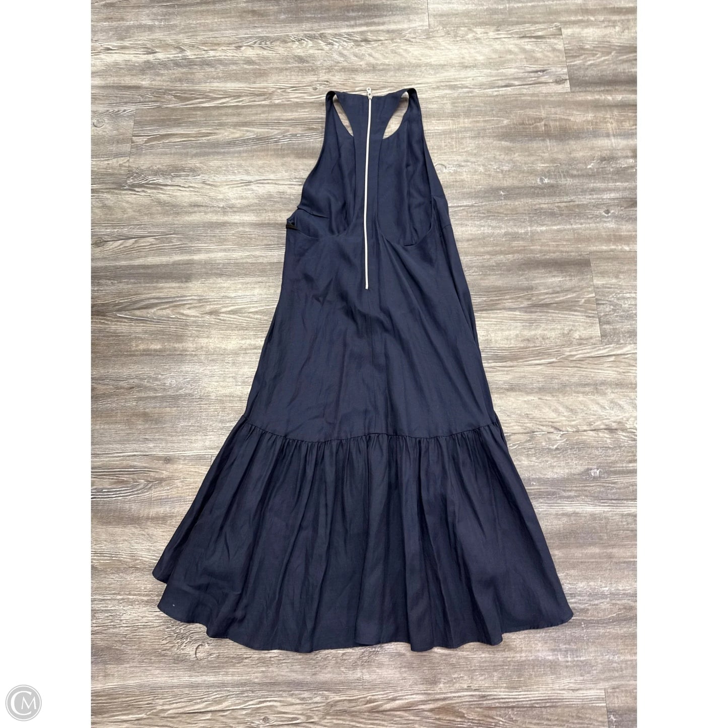 Dress Casual Midi By L Agence In Navy, Size: 2