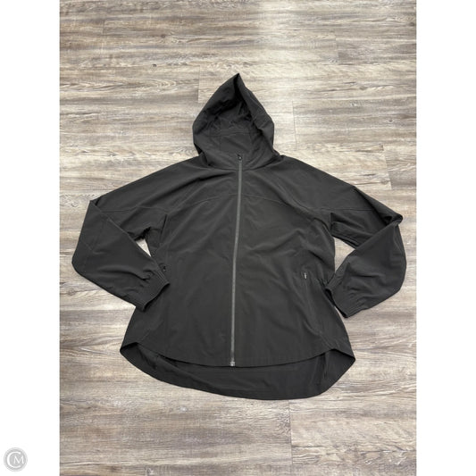 Athletic Jacket By Athleta In Black, Size: Xl