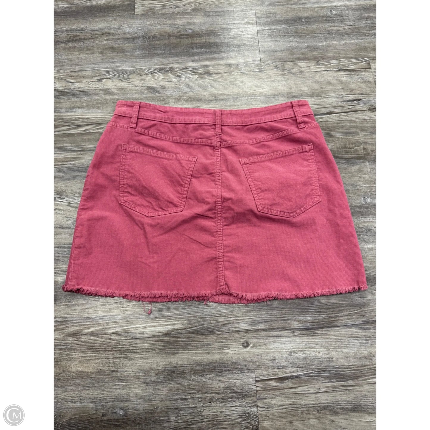 Skirt Mini & Short By Arula In Pink Denim, Size: 1x