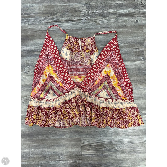 Top Sleeveless By Free People In Multi-colored, Size: Xl
