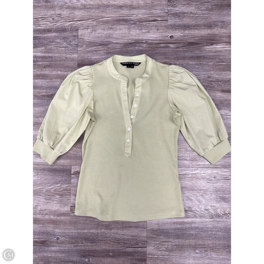 Top Short Sleeve By Veronica Beard In Green, Size: Xs