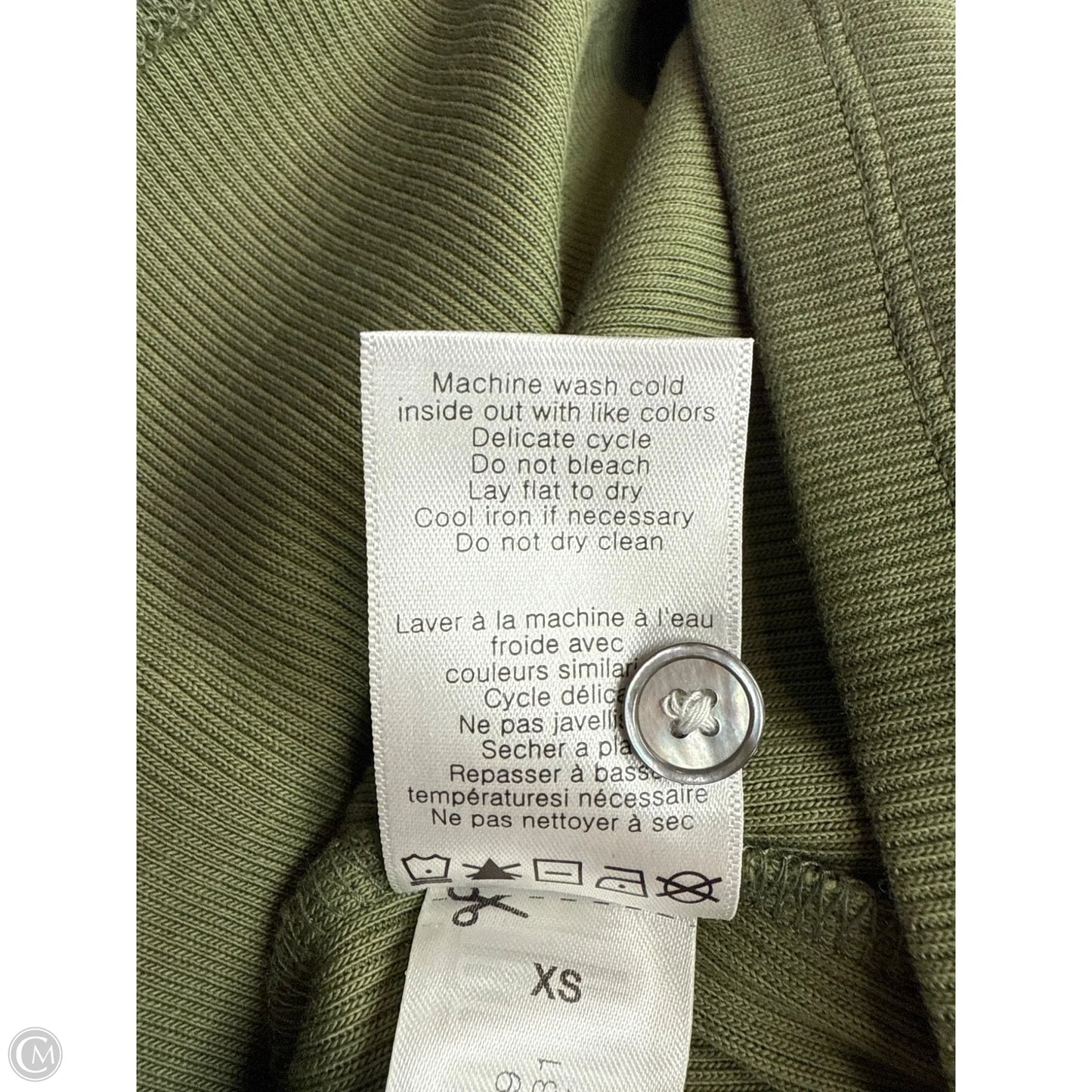 Top Short Sleeve By Veronica Beard In Green, Size: Xs
