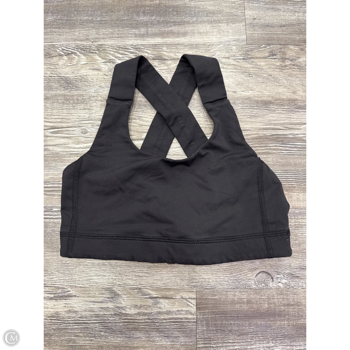 Athletic Bra By Lululemon In Black, Size: 4