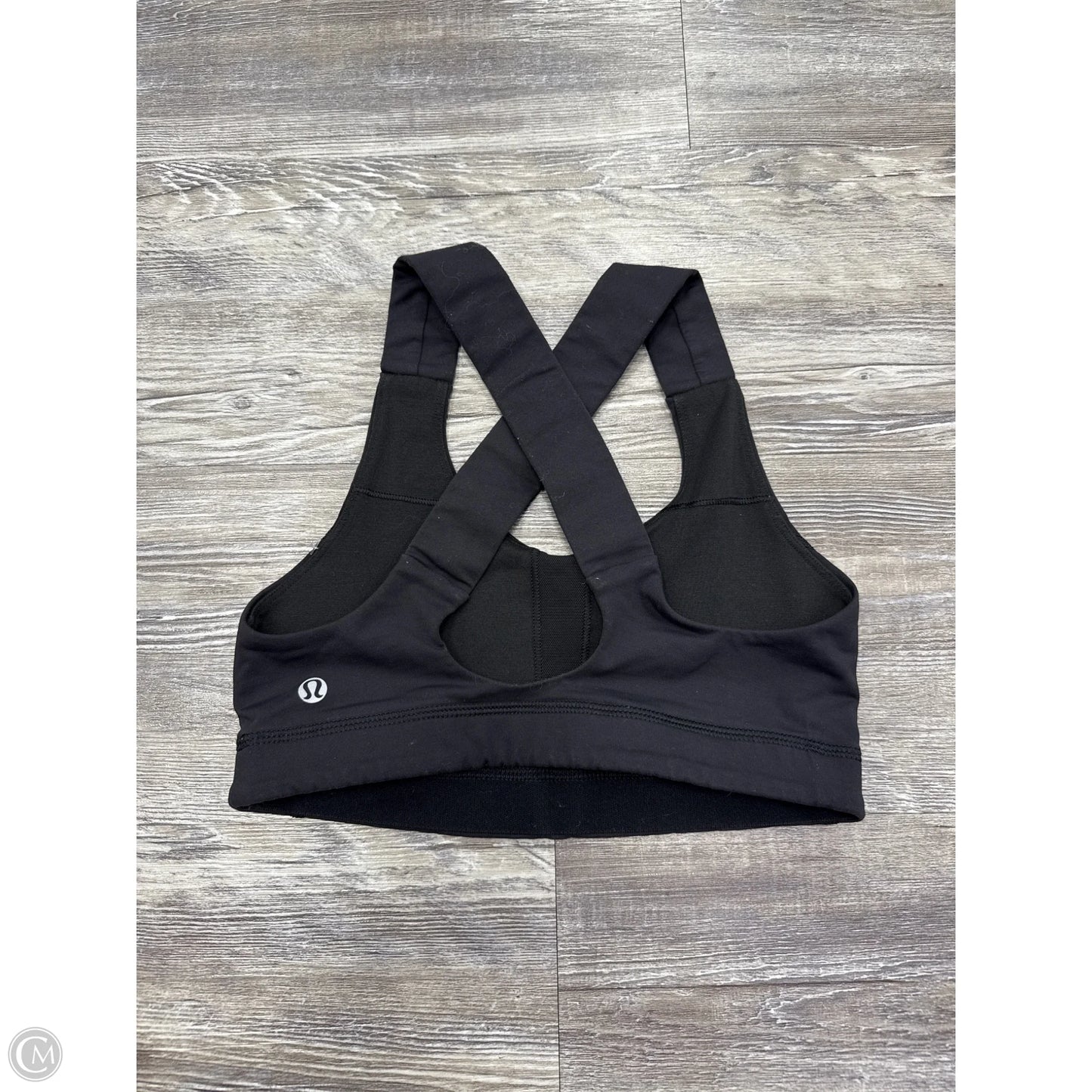 Athletic Bra By Lululemon In Black, Size: 4