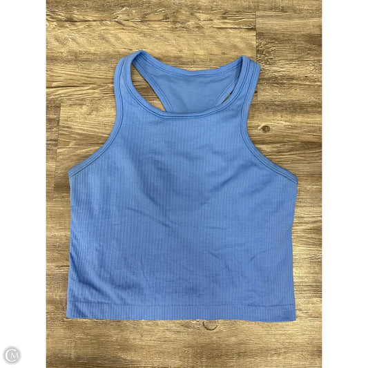 Athletic Tank Top By Lululemon In Blue, Size: 8