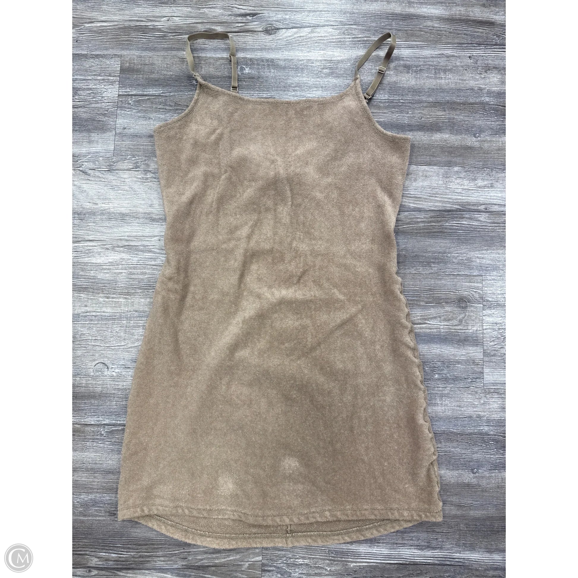skims dress short SKIMS Mini Dress | Soot | Black | Cotton Jersey | M | Medium
