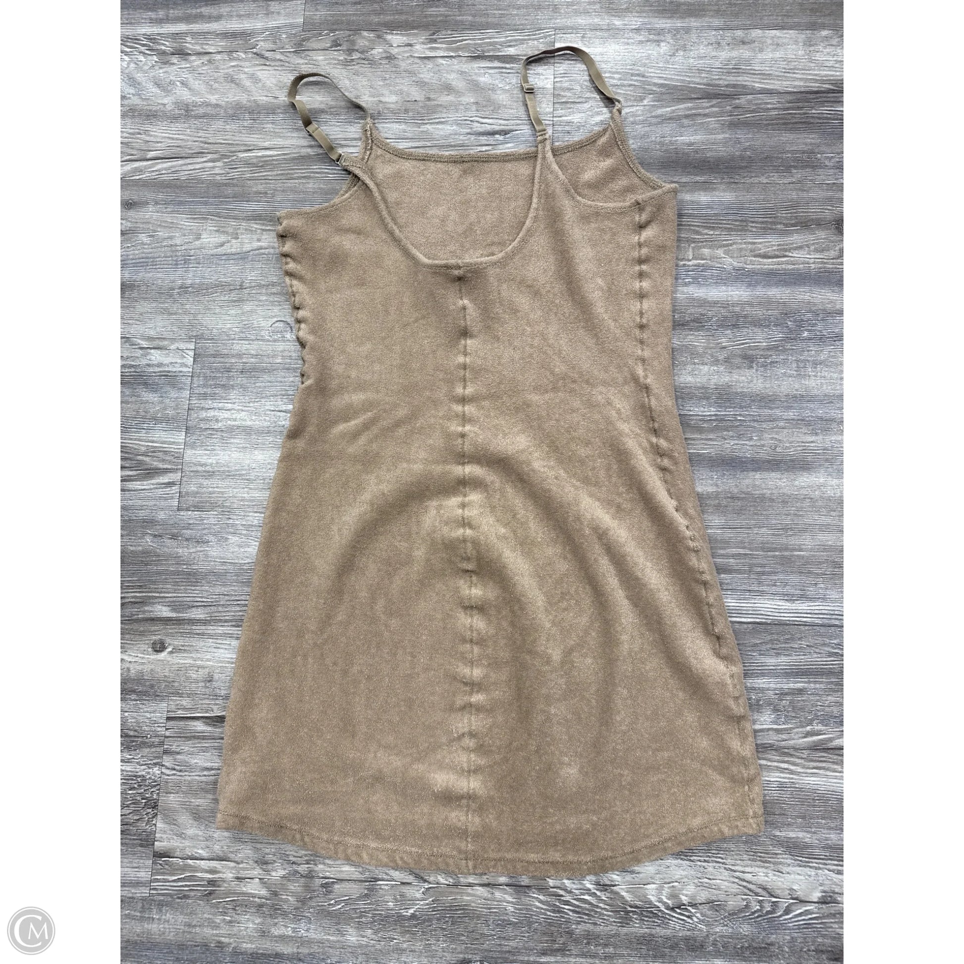 skims dress short Mini | Stone | Light Neutral | Cotton Jersey | 3XL | 3X-Large | Plus Size raw edge details SKIMS Short Dresses for Women